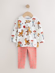 Ecru Toy Story Jessie and Bullseye Long Sleeve T-Shirt (3mths-7yrs) - Image 1 of 5