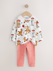 Ecru Toy Story Jessie and Bullseye Long Sleeve T-Shirt (3mths-7yrs) - Image 2 of 5