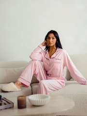 Lulabay Personalised Jersey Long Pyjamas - Image 2 of 2