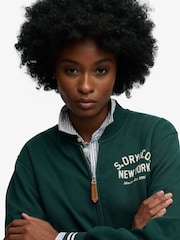 Superdry Country Club Jersey Bomber-Hoodie - Bild 3 von 5