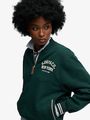 Superdry Country Club Jersey Bomber-Hoodie - Bild 4 von 5