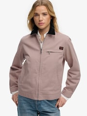 سترة مطر كوردروي بياقة من Superdry - صورة 1 من 8