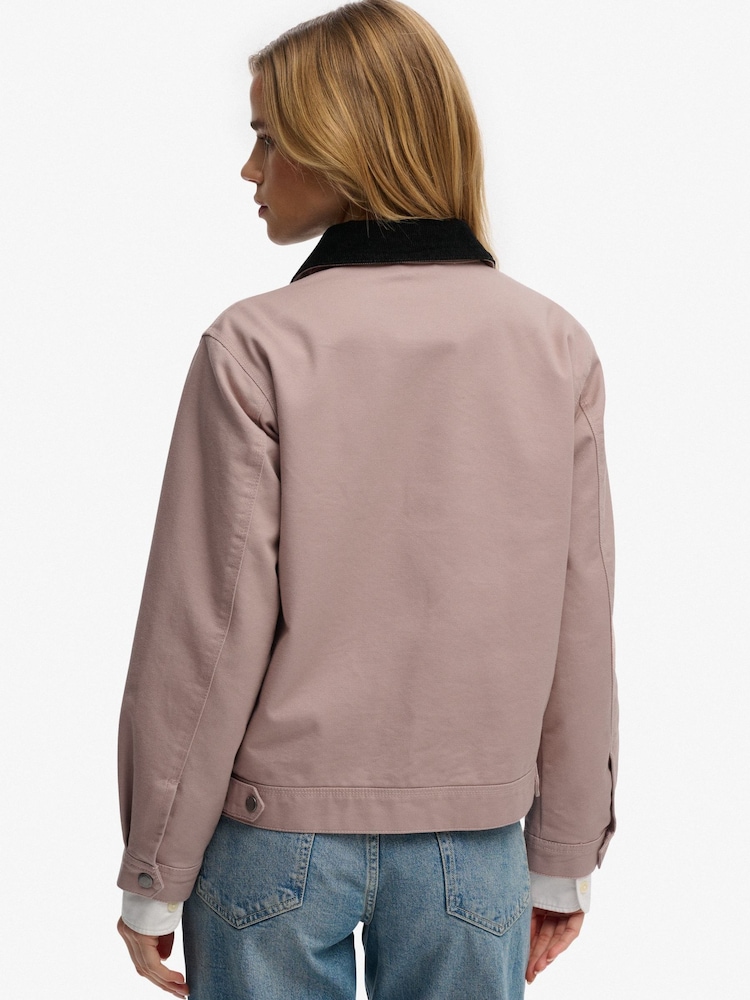 سترة مطر كوردروي بياقة من Superdry - صورة 2 من 8