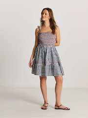 Simply Be Gingham Mini Beach Dress - Imagen 1 de 4