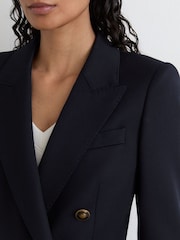Reiss Lauryn Wool-Blend Twill Double-Breasted Blazer - Εικόνα 7 από 9