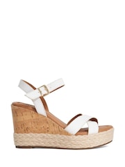 Dune London White Kindest Wedges - Image 2 of 6