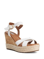 Dune London White Kindest Wedges - Image 3 of 6