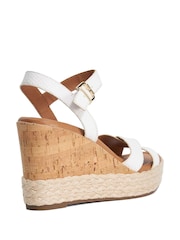 Dune London White Kindest Wedges - Image 4 of 6