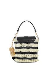 Dune London Black Dimple Cross-Body Bag - Image 2 of 6