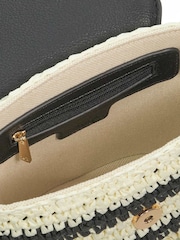 Dune London Black Dimple Cross-Body Bag - Image 4 of 6