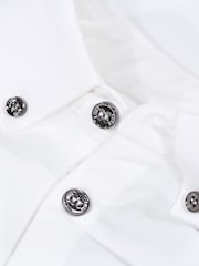 Luke 1977 White Macau Polo Shirt - Image 6 of 6