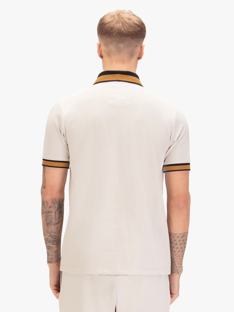 Luke 1977 Ice Grey Makati Polo Shirt - Image 2 of 6