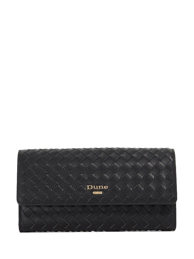 Dune London Black Kokos Purse - Image 1 of 4