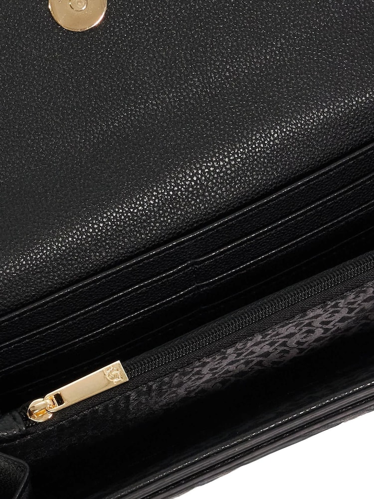 Dune London Black Kokos Purse - Image 4 of 4