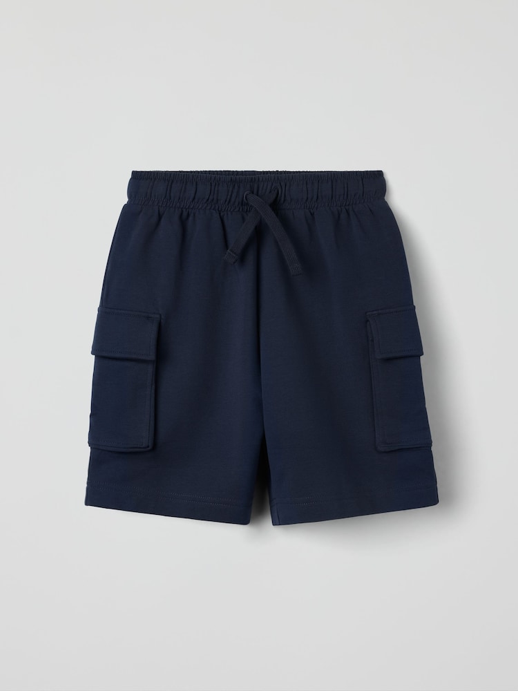 Polarn O. Pyret Blue Cargo Style Shorts - Image 1 of 2