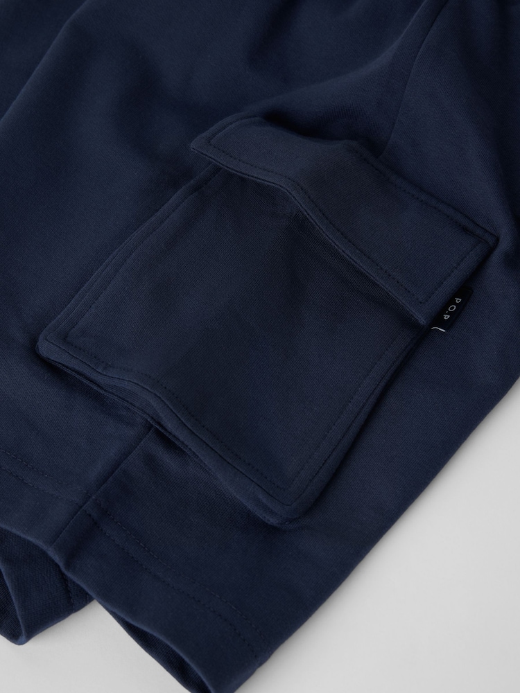 Polarn O. Pyret Blue Cargo Style Shorts - Image 2 of 2