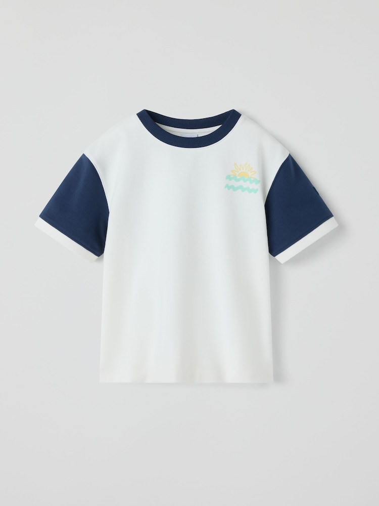 Polarn O. Pyret Oversized Back Print T-Shirt - Obraz 1 z 3