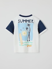 Polarn O. Pyret Oversized Back Print T-Shirt - Obraz 2 z 3