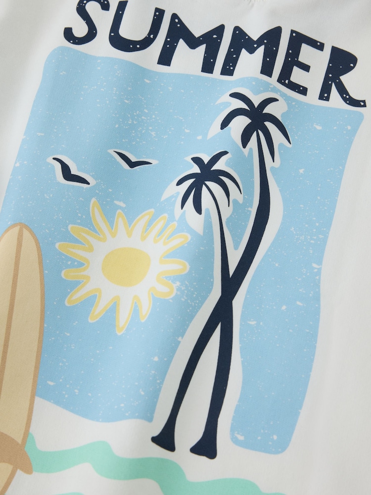 Polarn O. Pyret Oversized Back Print T-Shirt - Obraz 3 z 3