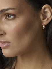 Goldfarben - Dinny Hall Toro Double Hoops - Bild 2 von 4