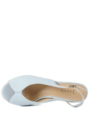 Jones Bootmaker Powder Blue Sonnet Mary Janes Leather Shoes - Image 3 of 5