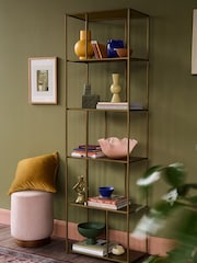 Swoon Brass Aero Shelving Unit - Image 1 of 6