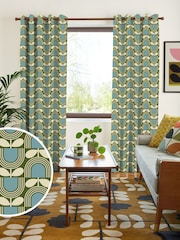 Orla Kiely Bancha Striped Tulip Made to Measure Curtains - Image 1 of 8