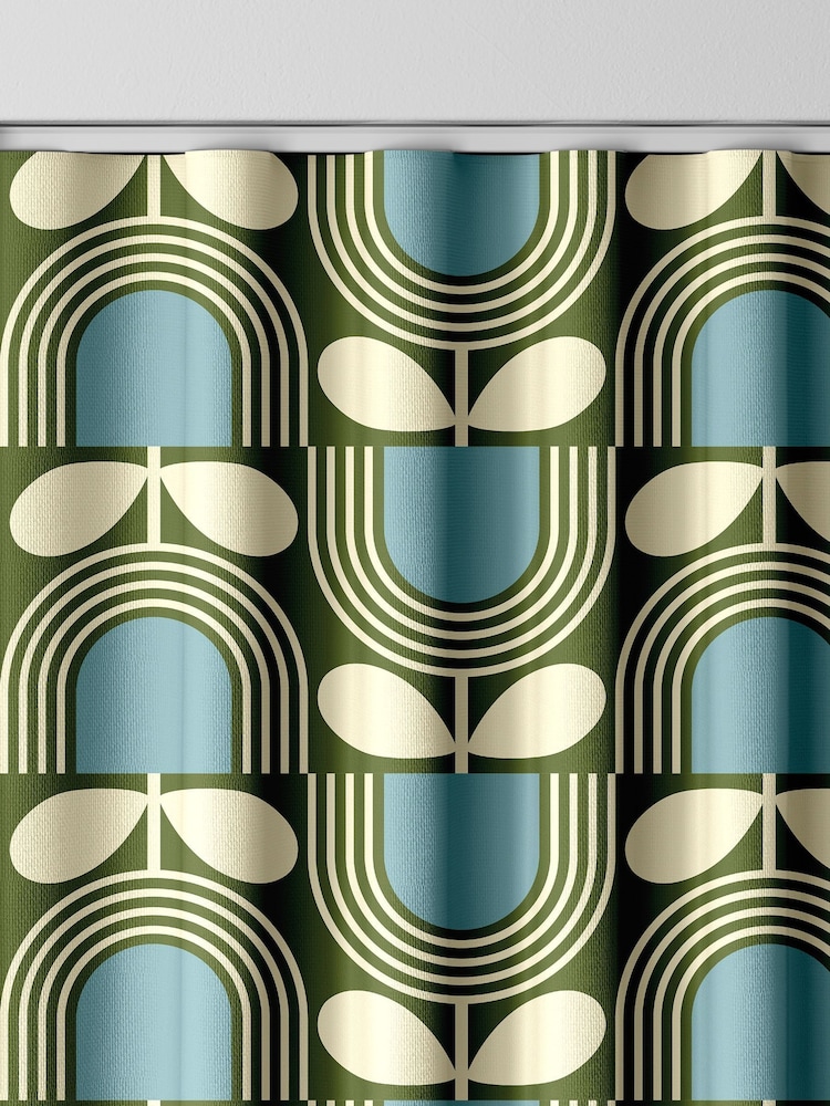 Orla Kiely Bancha Striped Tulip Made to Measure Curtains - Image 8 of 8 Orla Kiely Bancha Striped Tulip Made to Measure Curtains - Image 8 of 8