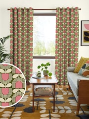 Orla Kiely Pickel Striped Tulip Made to Measure Curtains - Image 1 of 8