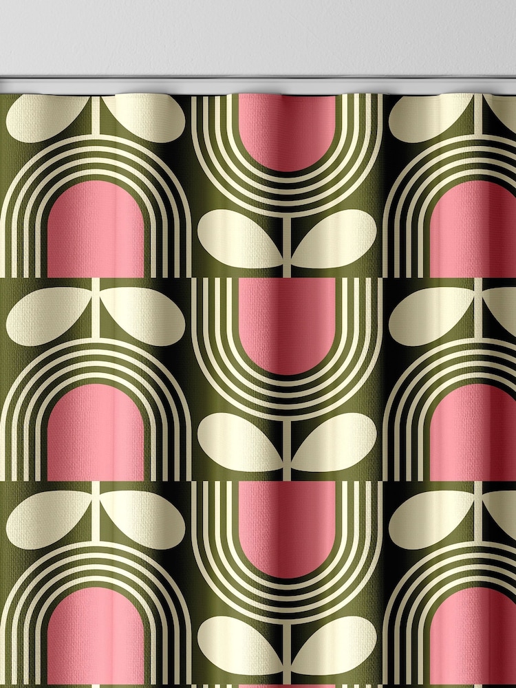 Orla Kiely Pickel Striped Tulip Made to Measure Curtains - Image 8 of 8 Orla Kiely Pickel Striped Tulip Made to Measure Curtains - Image 8 of 8
