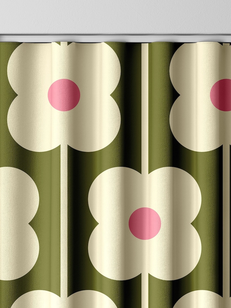 Orla Kiely Seagrass Abacus Flower Made to Measure Curtains - Image 8 of 8 Orla Kiely Seagrass Abacus Flower Made to Measure Curtains - Image 8 of 8