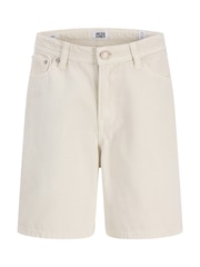 サンド ニュートラル - JACK & JONES JUNIOR Relaxed Fit Denim Shorts - 画像 6 / 7