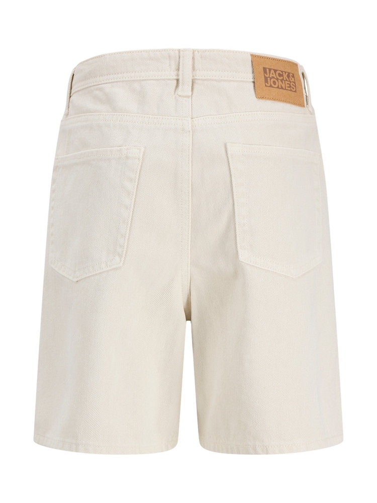 サンド ニュートラル - JACK & JONES JUNIOR Relaxed Fit Denim Shorts - 画像 7 / 7