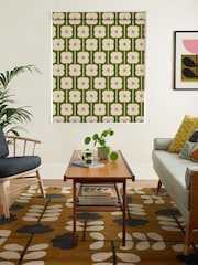 Orla Kiely Seagrass Abacus Flower Made to Measure Blinds - Image 2 of 6