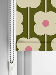 Orla Kiely Seagrass Abacus Flower Made to Measure Blinds - Image 5 of 6