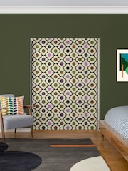 Orla Kiely Multi Mauve Spot Flower Made to Measure Blinds - Image 2 of 6