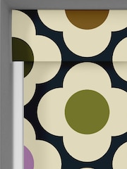 Orla Kiely Multi Mauve Spot Flower Made to Measure Blinds - Image 4 of 6