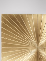 Swoon Brass Ziggy Mango Wood Two Door Cabinet - Image 5 of 8