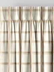Emily Bond Almond Gingham Made to Measure Curtains - Image 5 of 9