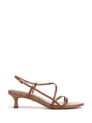 Sam Edelman Brown Cora Regular Fit Strappy Sandals - Image 1 of 7
