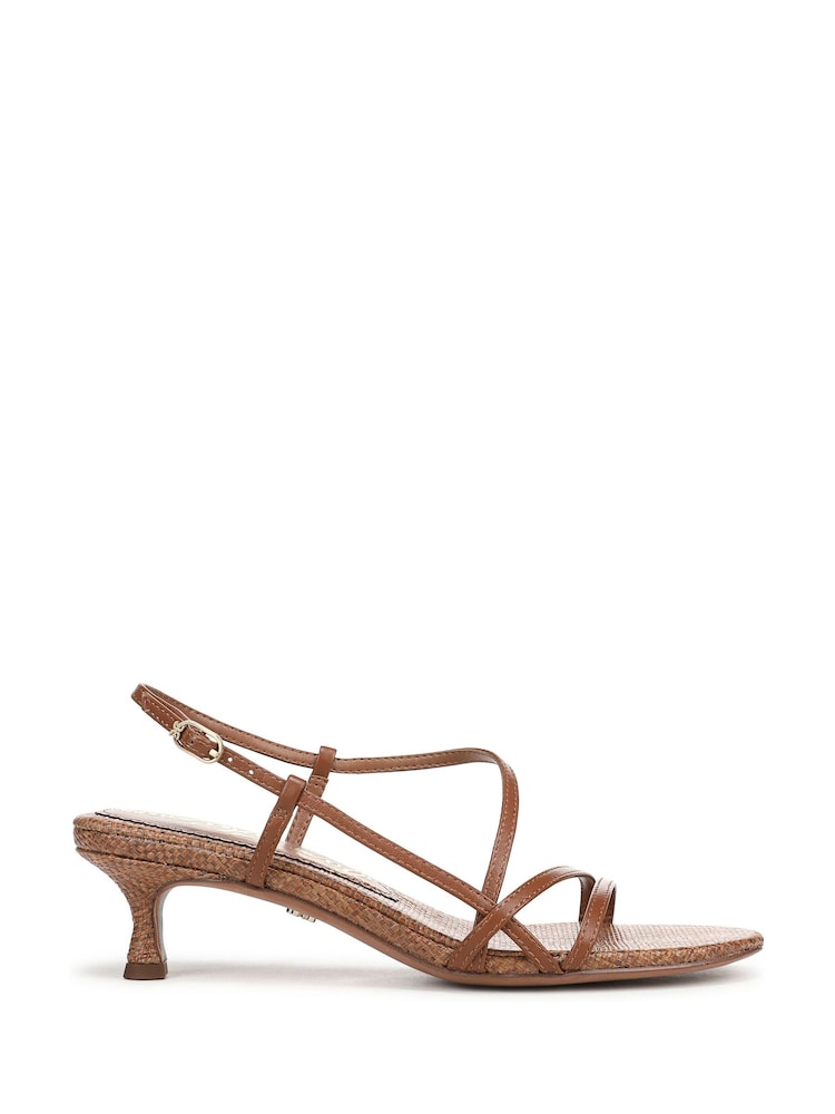 Sam Edelman Brown Cora Regular Fit Strappy Sandals - Image 1 of 7