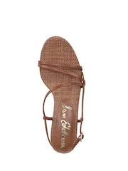 Sam Edelman Brown Cora Regular Fit Strappy Sandals - Image 4 of 7