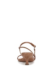 Sam Edelman Brown Cora Regular Fit Strappy Sandals - Image 6 of 7
