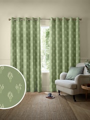 Emily Bond Grass Hetty Made to Measure Curtains - Image 1 of 9