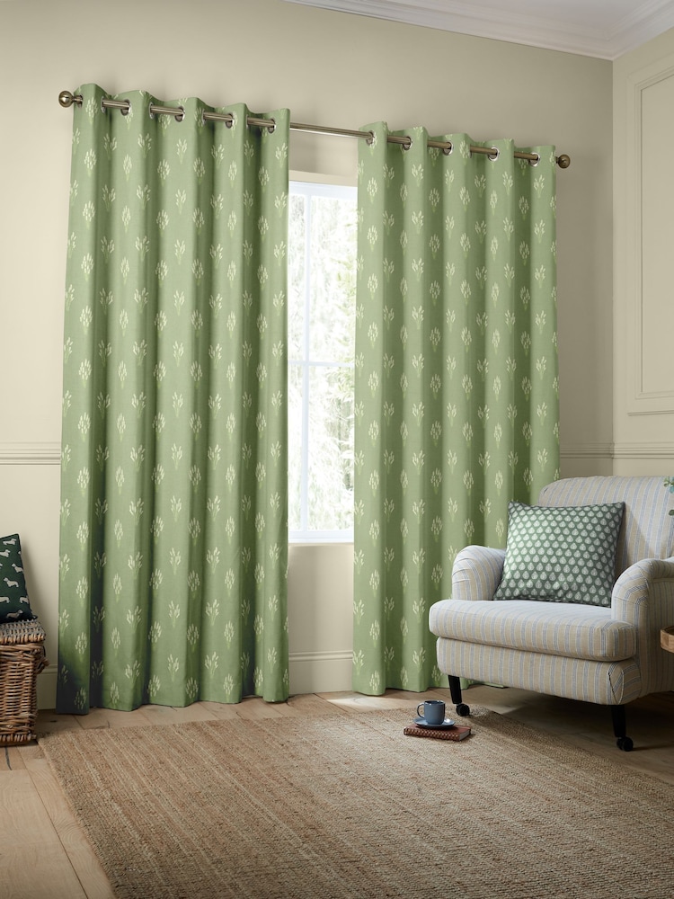 Emily Bond Grass Hetty Made to Measure Curtains - Image 2 of 9
