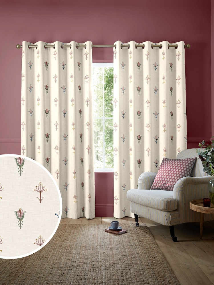 Emily Bond Multi Medina Made to Measure Curtains - Image 1 of 9 Emily Bond Multi Medina Made to Measure Curtains - Image 1 of 9