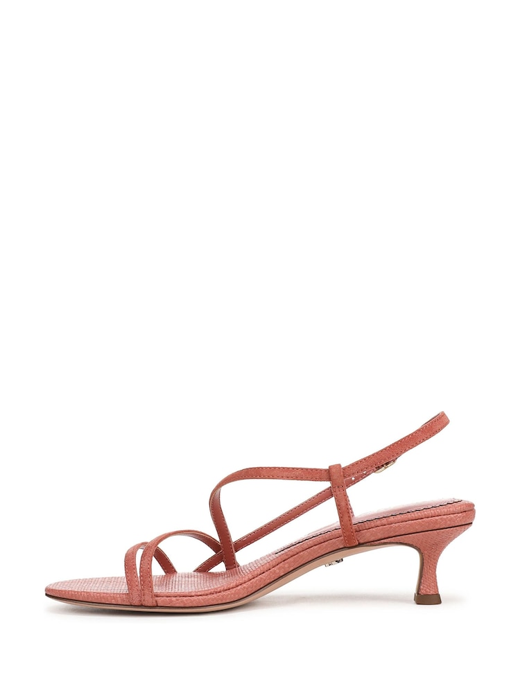 Sam Edelman Pink Cora Regular Fit Strappy Sandals - Image 2 of 7