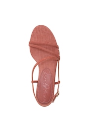 Sam Edelman Pink Cora Regular Fit Strappy Sandals - Image 4 of 7