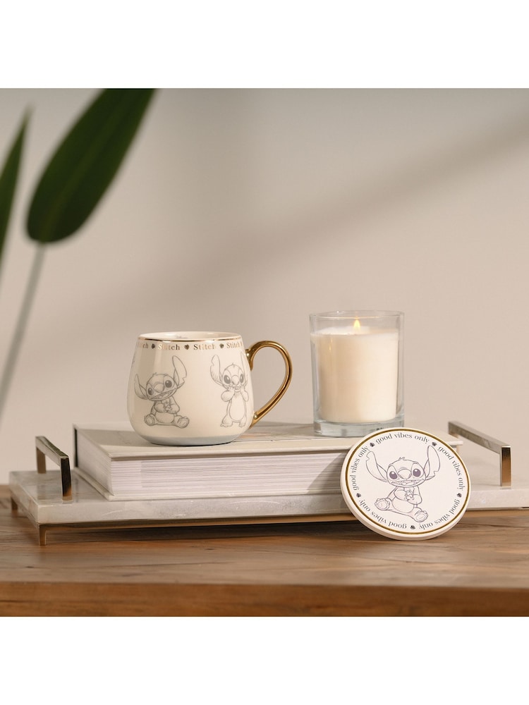 Disney White Stitch Mug - Image 2 of 8