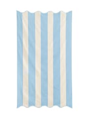 Allure Bath Fashions Ice Blue Scalloped Beach Towel - Image 3 of 4